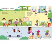 LIBRO PREGRAFISMO DISEGNO E CANCELLO - PICCOLE ATTIVITA' - COMINCIA LA SCUOLA
