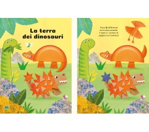 PRIME ATTIVITA' CREATIVE - DINOSAURI