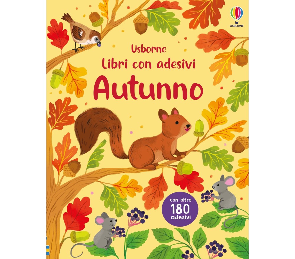 LIBRO CON ADESIVI - AUTUNNO