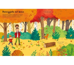 LIBRO CON ADESIVI - AUTUNNO