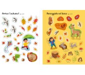 LIBRO CON ADESIVI - AUTUNNO