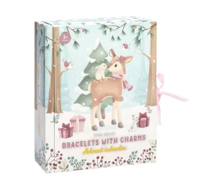 CALENDARIO DELL'AVVENTO NATALE BRACCIALETTI COMPONIBILI