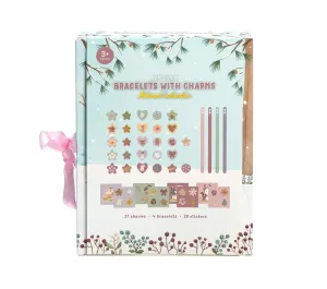 CALENDARIO DELL'AVVENTO NATALE BRACCIALETTI COMPONIBILI