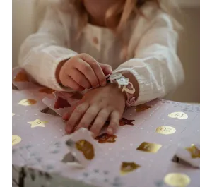 CALENDARIO DELL'AVVENTO BRACCIALETTI COMPONIBILI