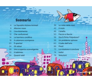 LIBRO ENIGMI - SUPERSHARK E I PERFIDI AFFONDANAVI