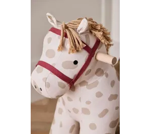 CAVALLO DONDOLO STOFFA DOTTY