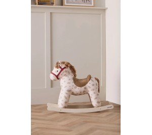CAVALLO DONDOLO STOFFA DOTTY