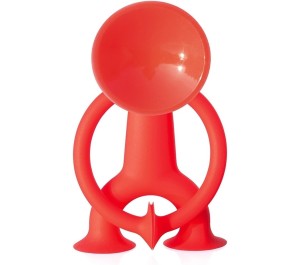 OOGI ROSSO - PERSONAGGIO IN SILICONE ESTENSIBILE CON VENTOSE
