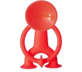 OOGI ROSSO - PERSONAGGIO IN SILICONE ESTENSIBILE CON VENTOSE