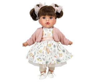 BAMBOLA TITA SPRING CASTANA 6130 - NINES D'ONIL