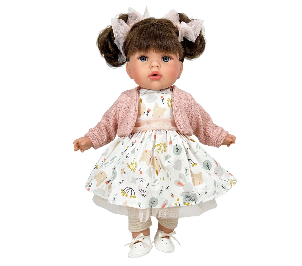 BAMBOLA TITA SPRING CASTANA 6130 - NINES D'ONIL
