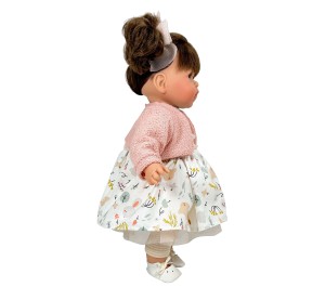 BAMBOLA TITA SPRING CASTANA 6130 - NINES D'ONIL
