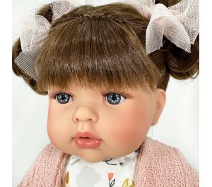 BAMBOLA TITA SPRING CASTANA 6130 - NINES D'ONIL