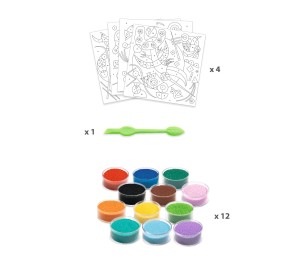 QUADRI CON SABBIA - INSPIRED BY KANDINSKY