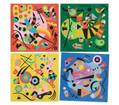 QUADRI CON SABBIA - INSPIRED BY KANDISKY