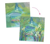 QUADRI CON PASTELLI A CERA - INSPIRED BY MONET
