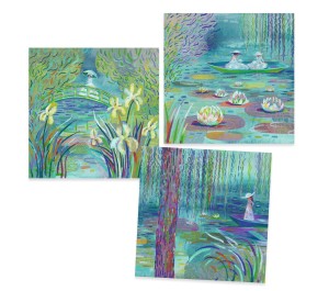 QUADRI CON PASTELLI A CERA - INSPIRED BY MONET
