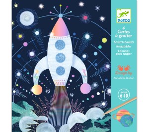 CARTE DA GRATTARE - MISSIONE COSMICA