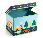 SCATOLA PORTAGIOCHI CON SEDUTA - CIRCUITO