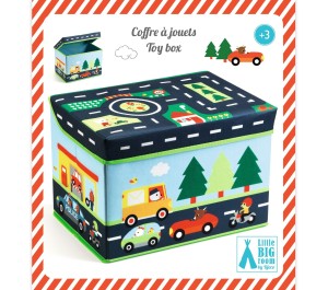 SCATOLA PORTAGIOCHI CON SEDUTA - CIRCUITO