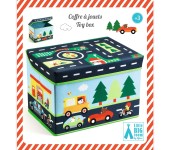 SCATOLA PORTAGIOCHI CON SEDUTA - CIRCUITO