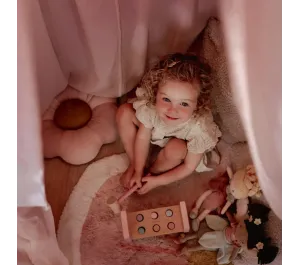 CUSCINO TRICOT FIORE - FAIRY GARDEN