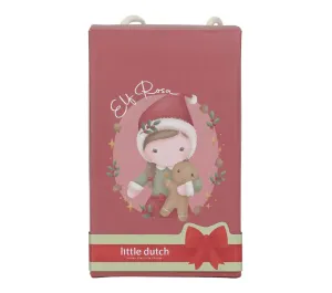 BAMBOLA MORBIDA DI NATALE - ROSA
