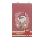 BAMBOLA MORBIDA DI NATALE - ROSA