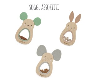 SONAGLINO IN LEGNO CON SEMI NATURALI - SOGG. ASSORTITI