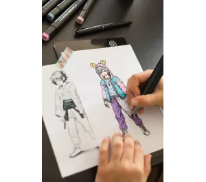 A SCUOLA DI MANGA CON TAVOLETTA LUMINOSA