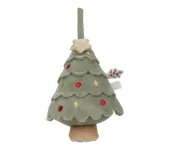 DECORAZIONI NATALE IN STOFFA DA APPENDERE LITTLE DUTCH - ROSA