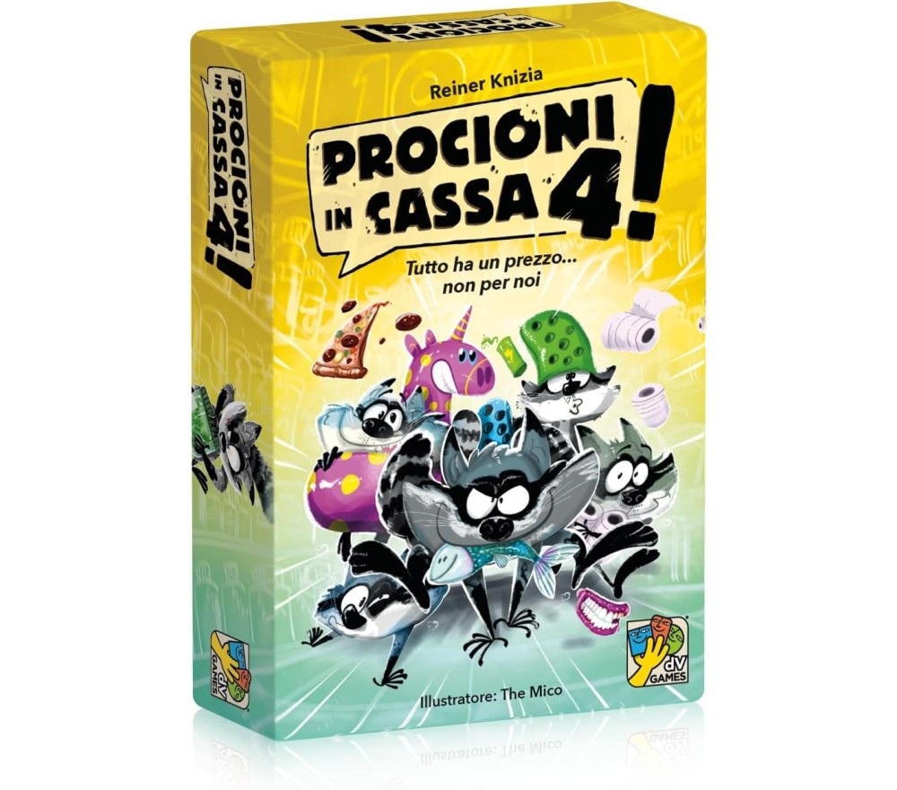PROCIONI IN CASSA 4!
