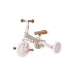 BICI TRICICLO CON MANICO 5 IN 1 LITTLE DUTCH - BIANCO A FIORI