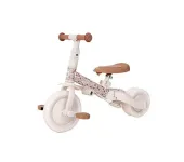 BICI TRICICLO CON MANICO 5 IN 1 LITTLE DUTCH - BIANCO A FIORI