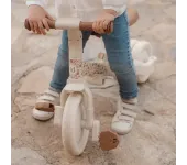 BICI TRICICLO CON MANICO 5 IN 1 LITTLE DUTCH - BIANCO A FIORI