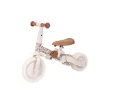 BICI TRICICLO CON MANICO 5 IN 1 LITTLE DUTCH - BIANCO A FIORI