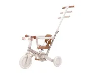 BICI TRICICLO CON MANICO 5 IN 1 LITTLE DUTCH - BIANCO A FIORI