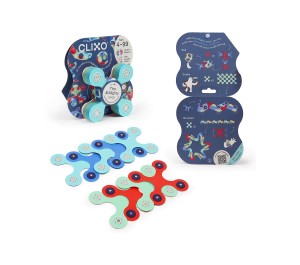 COSTRUZIONI MAGNETICHE CLIXO - STARTER PACK 9 PEZZI - MARINE