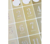 SET CARTE PER FOTO RICORDO -  REALIZZATE A MANO DA ARIF - BOSCO