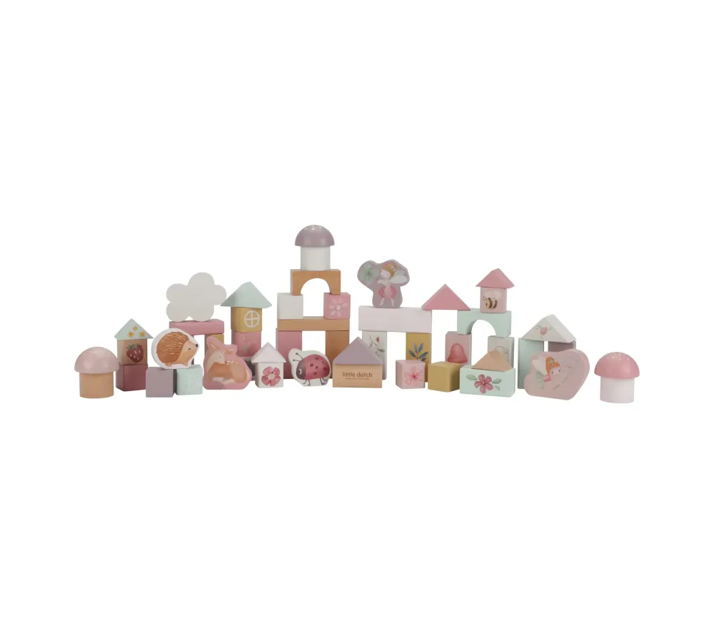 COSTRUZIONI BLOCCHI IN LEGNO - FAIRY GARDEN