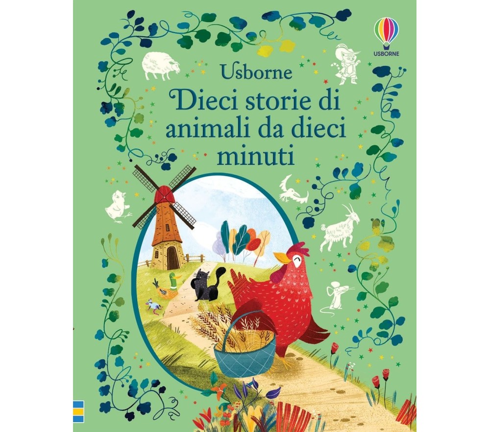 LIBRO DI FIABE - DIECI STORIE DI ANIMALI DA DIECI MINUTI