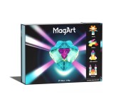 COSTRUZIONI MAGNETICHE MAG ART - 108 TESSERE TOPBRIGHT
