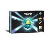 COSTRUZIONI MAGNETICHE MAG ART - 64 TESSERE TOPBRIGHT