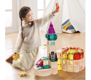 COSTRUZIONI MAGNETICHE MAG ART - 64 TESSERE TOPBRIGHT