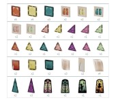 COSTRUZIONI MAGNETICHE MAG ART - 64 TESSERE TOPBRIGHT