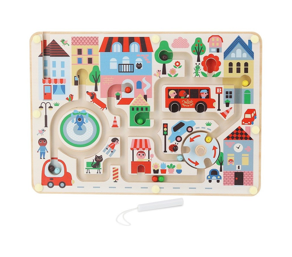 LABIRINTO MAGNETICO - LA MIA PICCOLA CITTA'