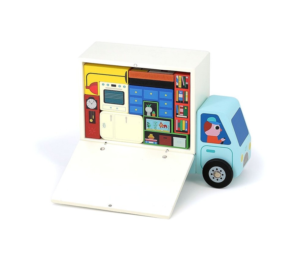 ROMPICAPO IN LEGNO - PACK IT RIGHT - IL TRASLOCO