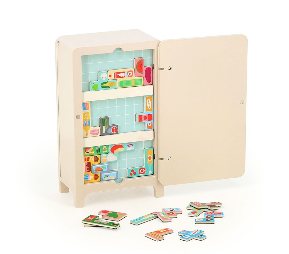 ROMPICAPO IN LEGNO - PACK IT RIGHT - IL FRIGORIFERO