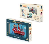 PUZZLE IN LEGNO 4 DIMENSIONI - TRASPORTI