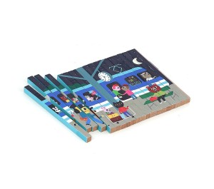 PUZZLE IN LEGNO 4 DIMENSIONI - TRASPORTI